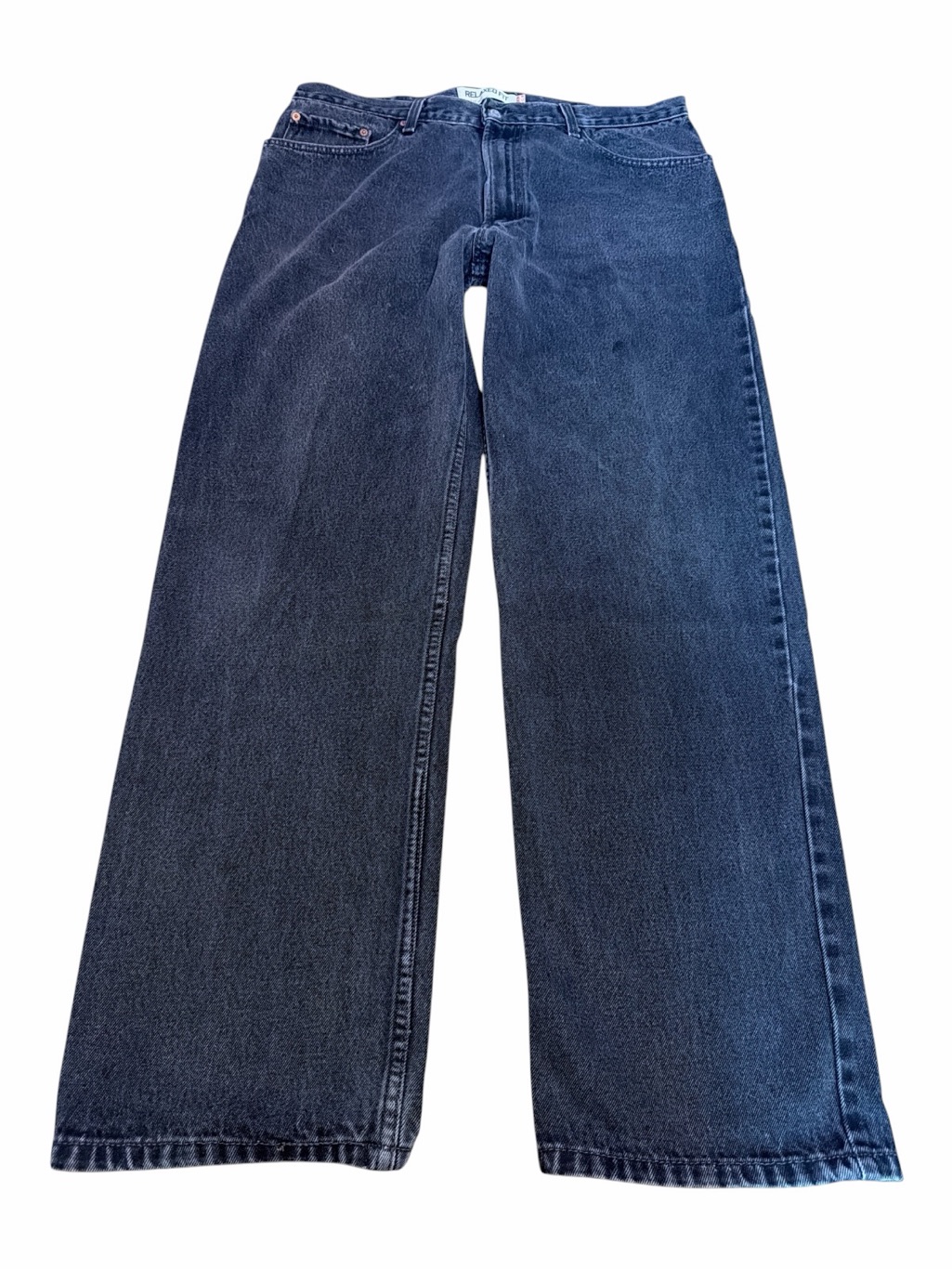 Baggy Levi’s 550 Relaxed Fit Jeans Men’s 38x34 Faded Black Skater Denim